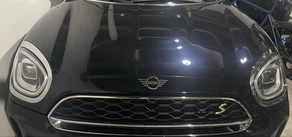 Capô e farol xenon para mini coutryman SE 2021