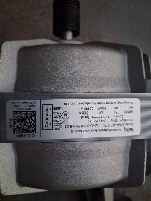 Silnik inwerterowy pralka Whirlpool