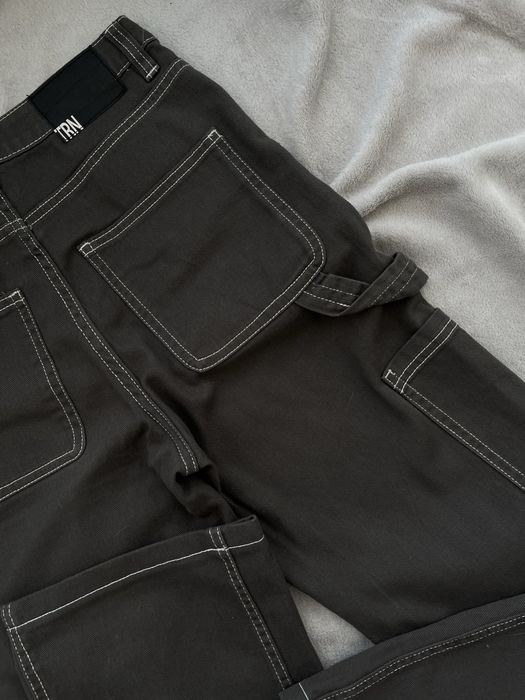 Штани сірі карго