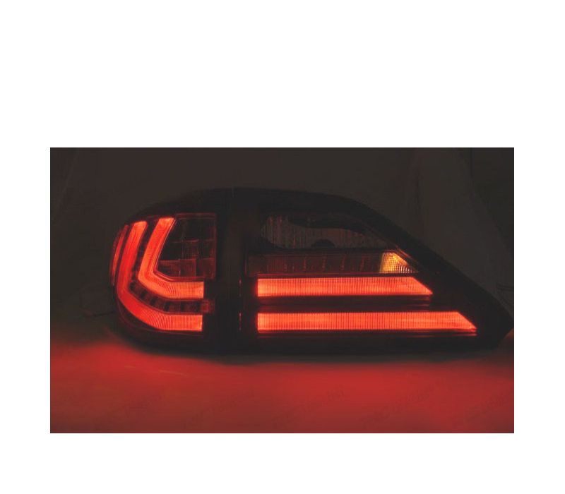 FAROLINS TRASEIRO LEXUS RX III 350 09-12 LED DINÂMICOS ESCUROS