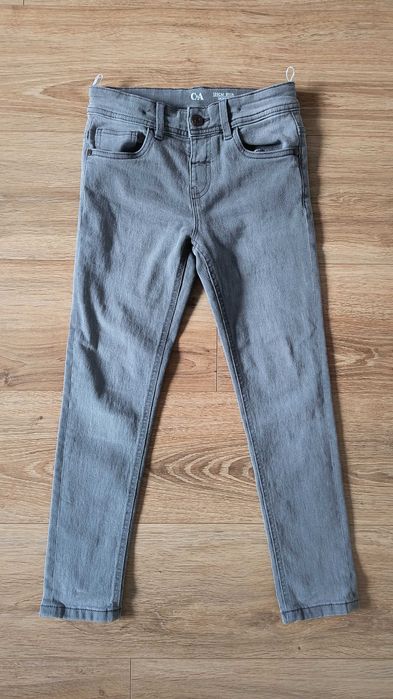 C&A - NOWE jeansy skinny dla chłopca 128