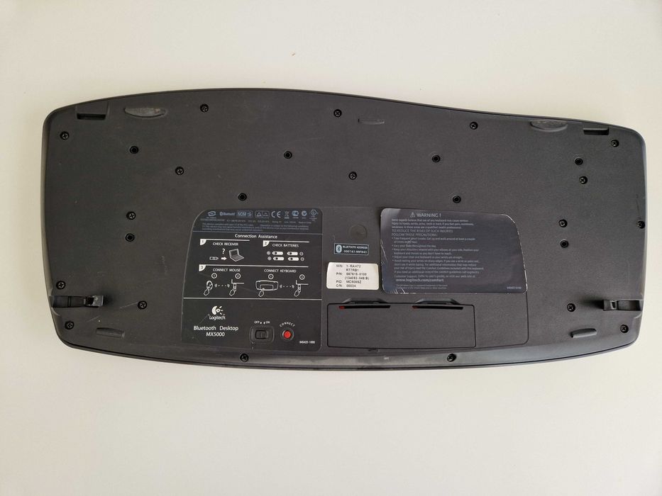 Klawiatura bezprzewodowa Logitech MX5000 Bluetooth z ekranem LCD / Super stan