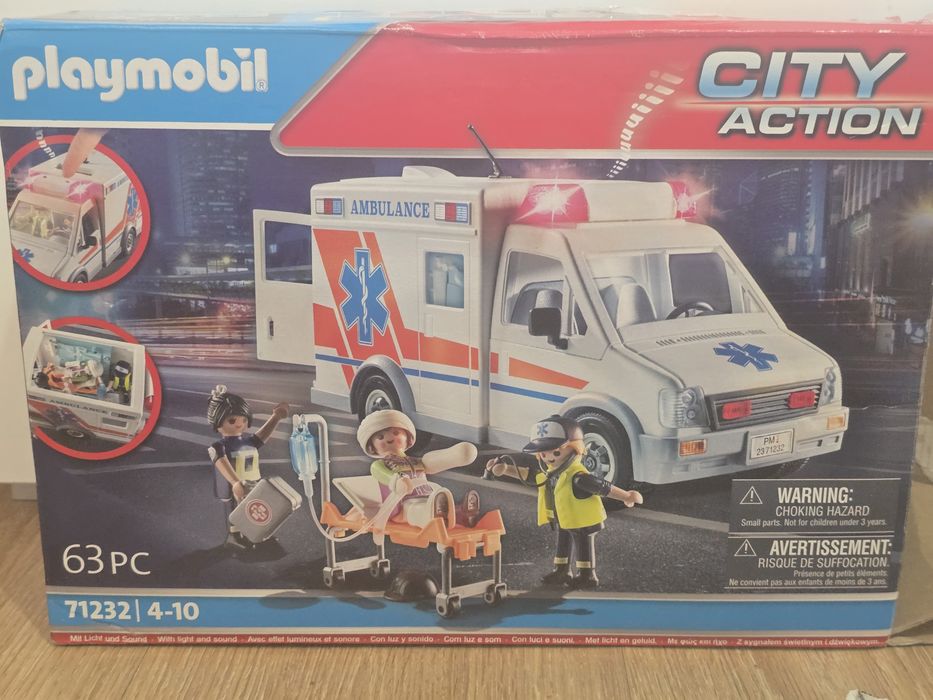Playmobil ambulância city action