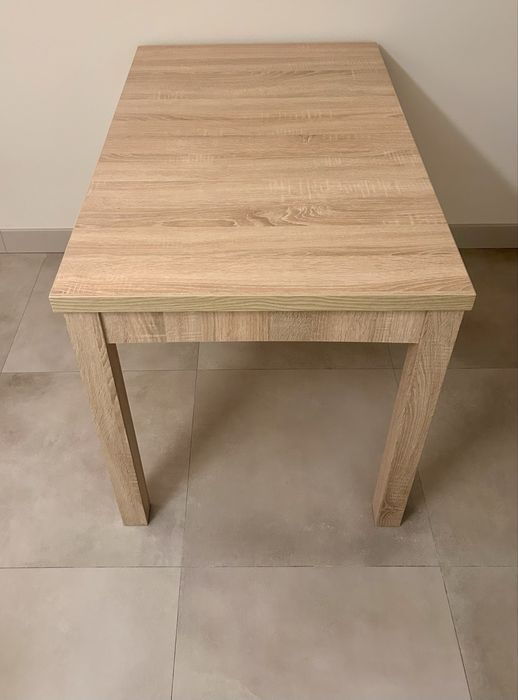 Stół rozkładany laminat jasny dąb