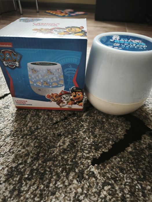 Lampka nocna Psi Patrol z projektorem