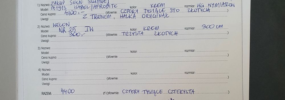 Przepiękna Suknia Ślubna