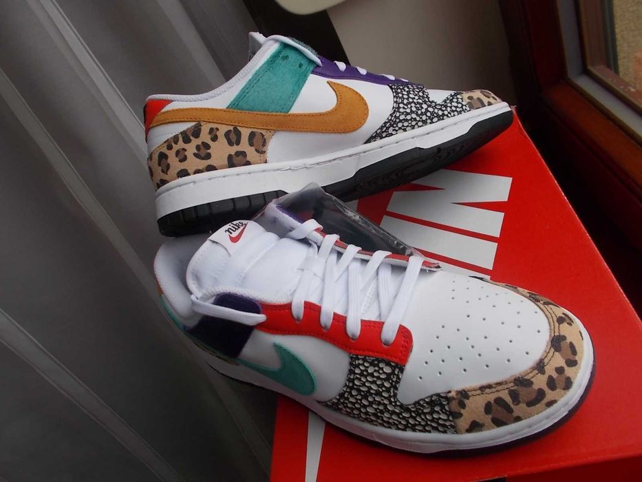 (r. Eur 44) Nike Dunk Low Safari Mix kod DN3866,-100