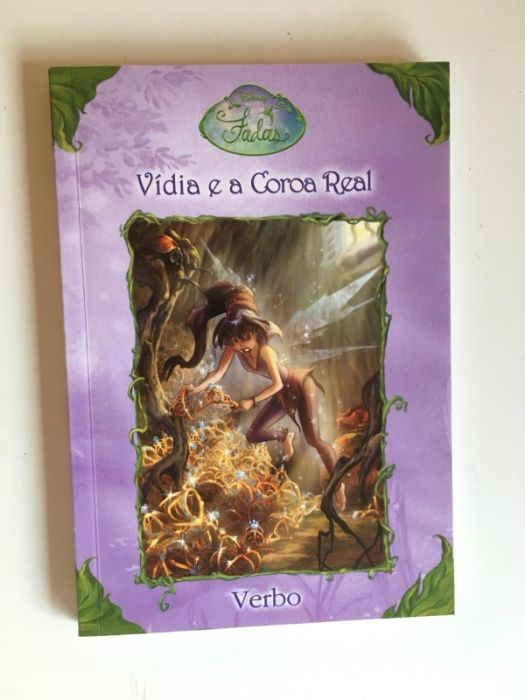 livro Vidia e a coroa real