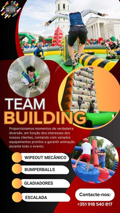 Varredora Mecânica - wipeout - Eventos teambuilding