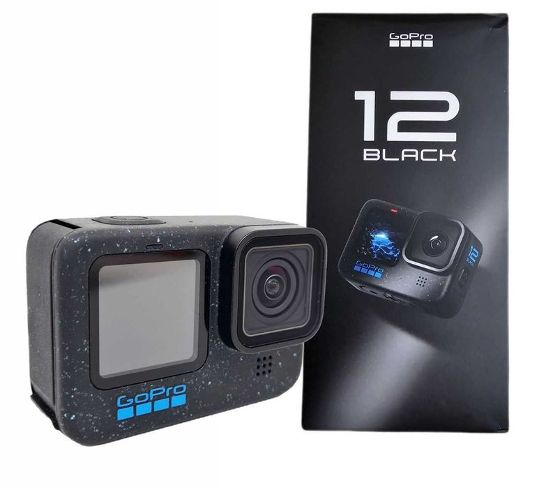 Kamera sportowa GOPRO HERO 12 BLACK na gwaranci jeszcze 17 miesięcy