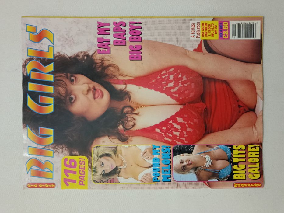 5 revistas BIG GIRLS (eróticas) adultos