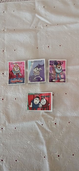 Cromos ovos Doritos, da Matutano