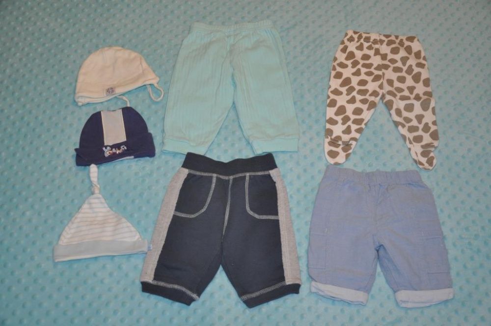 Paka ubranek dla chłopca 50-56cm 0-3m NEXT TU Adams GAP Disney George