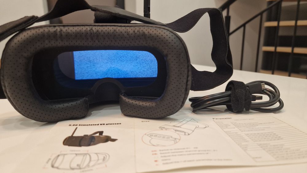 VR goggles 5.8G óculos realidade virtual