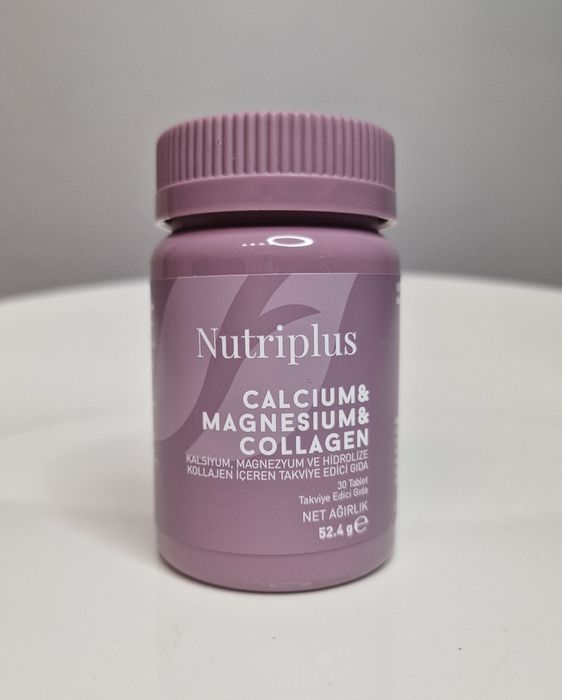 Kolagen Wapń Magnez Nutriplus Farmasi Tabl.