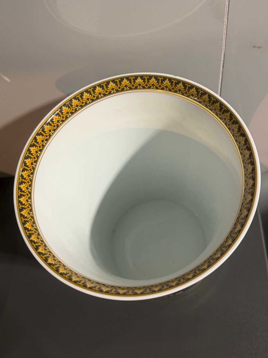 Wazon Rosenthal Versace Medusa, niebieska/Komis Krzysiek