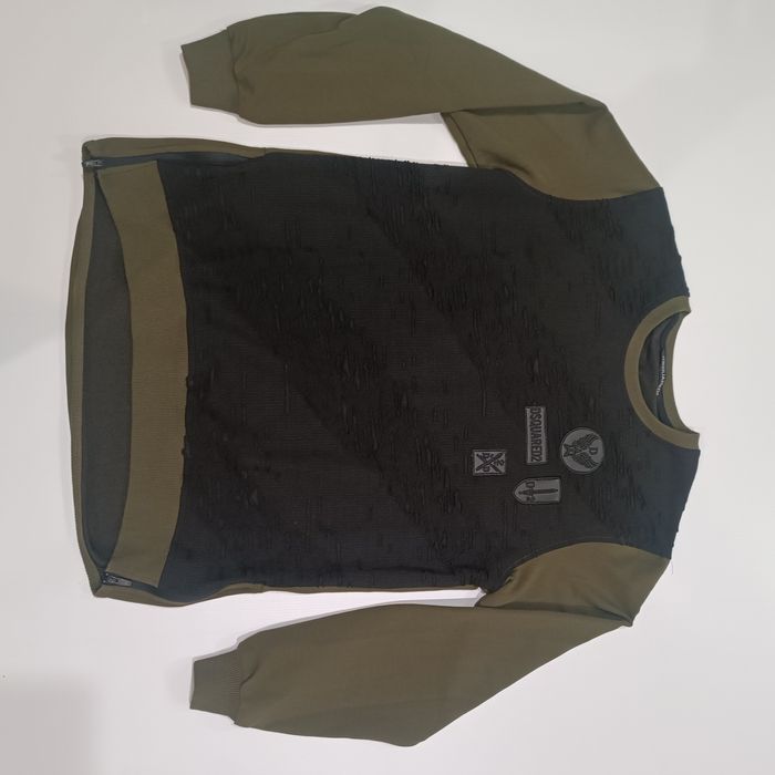 Bluza Dsquared2 roz,46/S lekka  khaki DD2