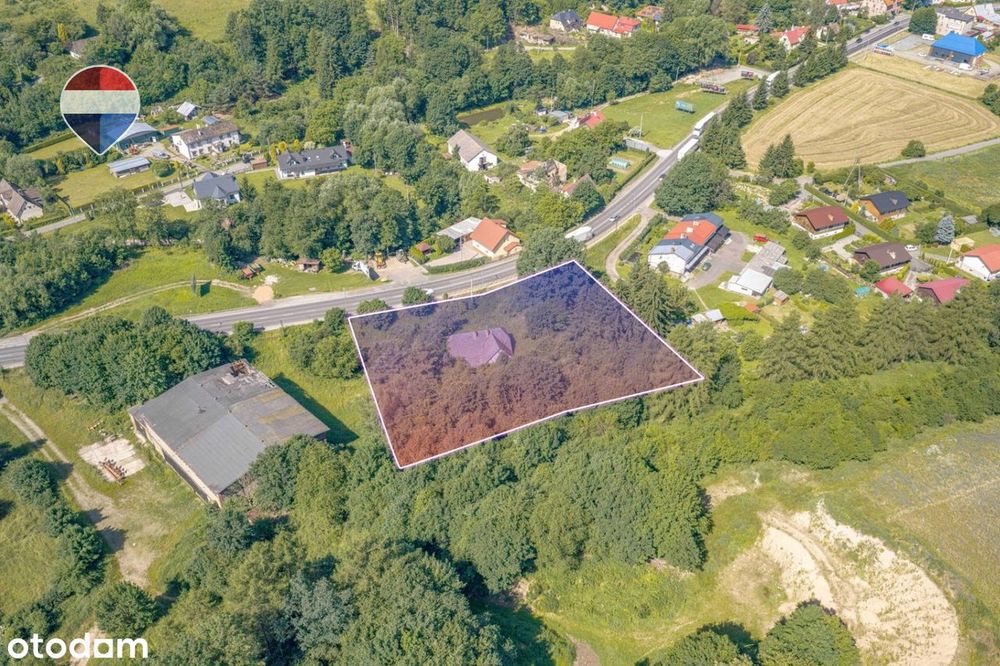 Na sprzedaż 3.921 m², przy DK8 z mediami
