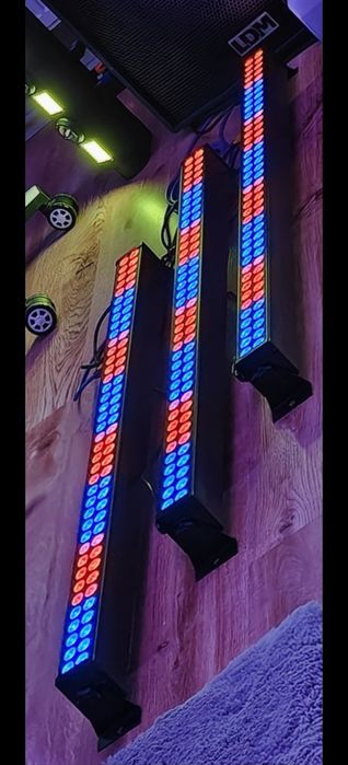 6szt. Belki LED Bar RGB 80x2W, wall washer od Yiflamefly