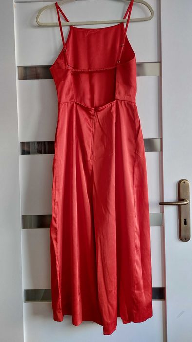 Letni kombinezon z odkrytymi plecami H&M z lnem