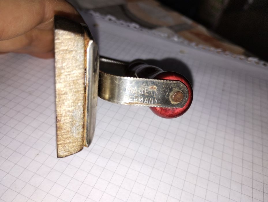 Zabytkowe mini żelazko Rauco Made in Germany
