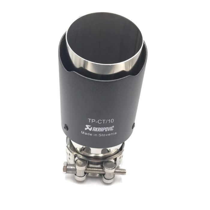 Ponteira de escape Akrapovic e REMUS