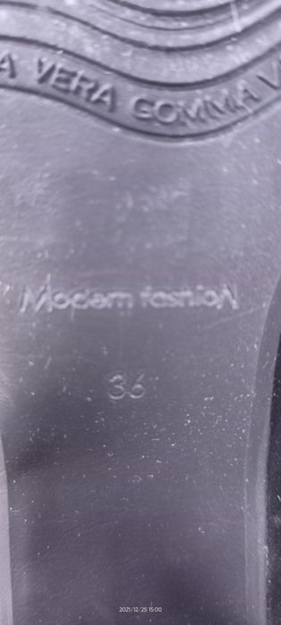 Сапоги замшевые Vera Gomma.