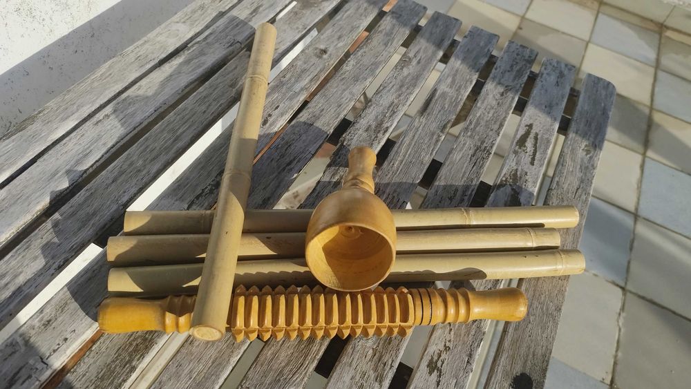 Kit madeira massagem