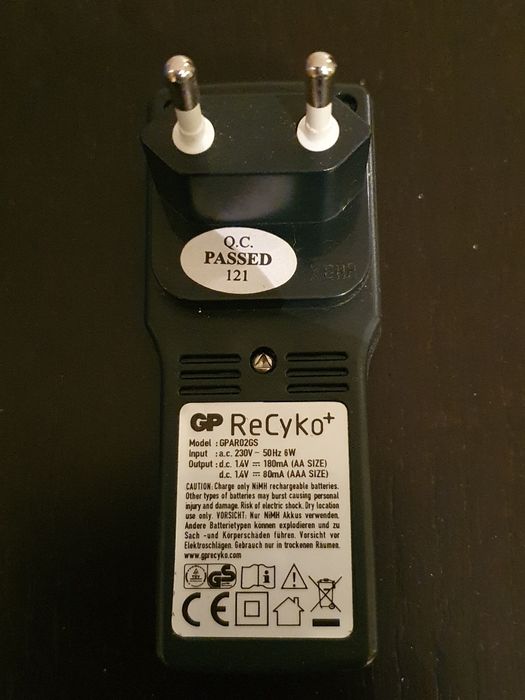 Carregador de pilhas