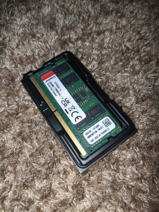Memória RAM Kingston SODIMM DDR5 16GB CL46 5600Mhz 1Rx8 - KCP556SS8-16