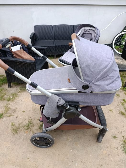 Wózek wielofunkcyjny Maxi-Cosi 3w1 oraz foteliki z bazą ISOfix