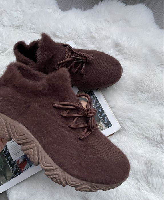 плюшеві демисезонні кросівки