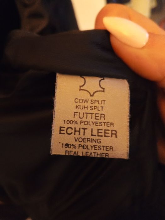 Sprzedam skórzana kamizelkę męska