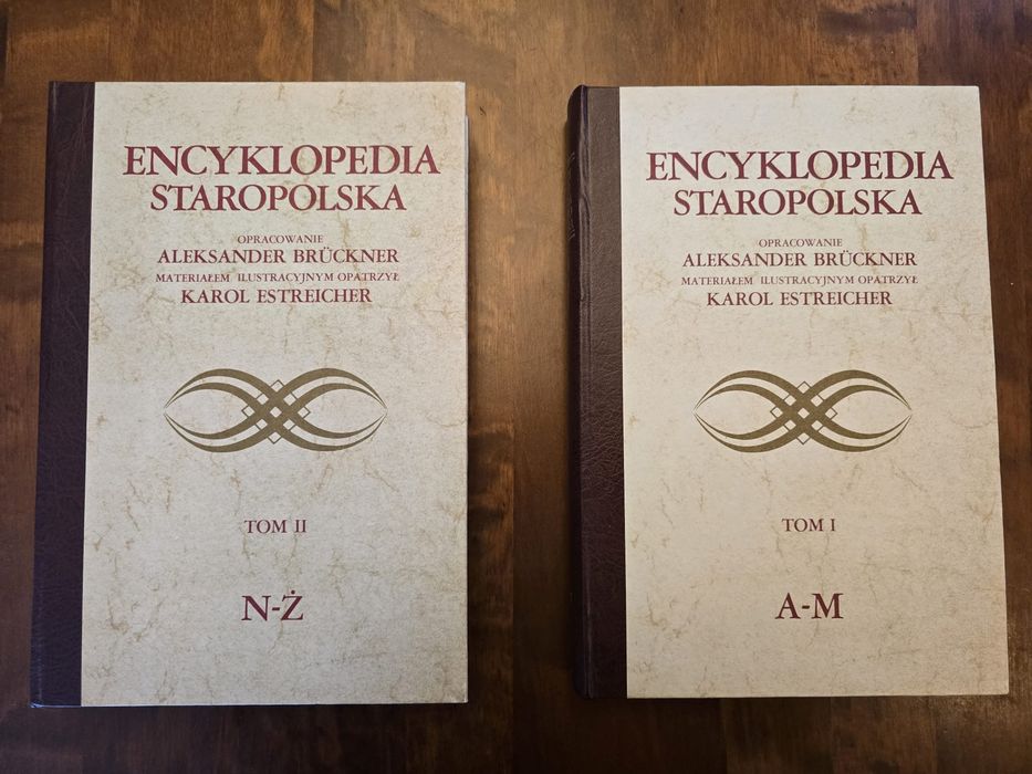 Encyklopedia Staropolska 2 tomy A-Ż wyd. 1990