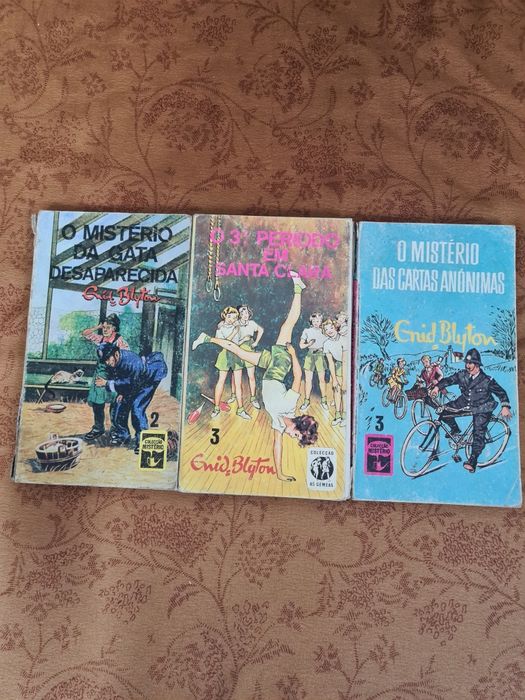 3 livros da Enid Blyton