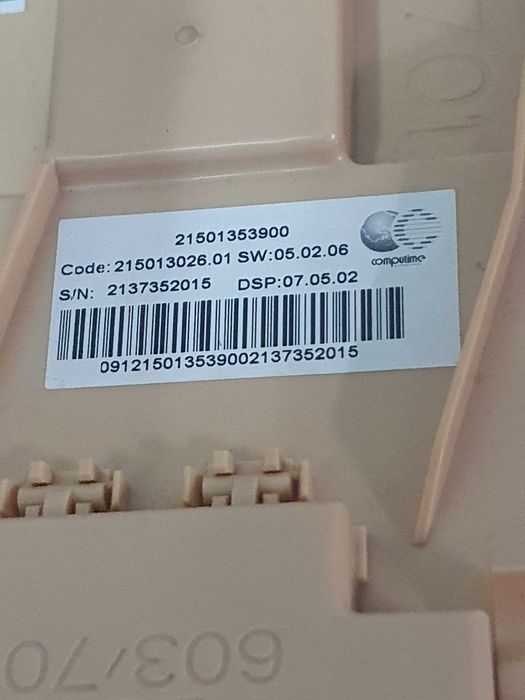 Modulo eletronico de potencia para máquinas de lava louça whirlpool