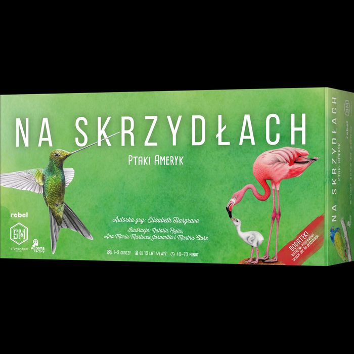 Na skrzydłach: Ptaki Ameryk nowa sklep Wawa PlanszON szybka wys.