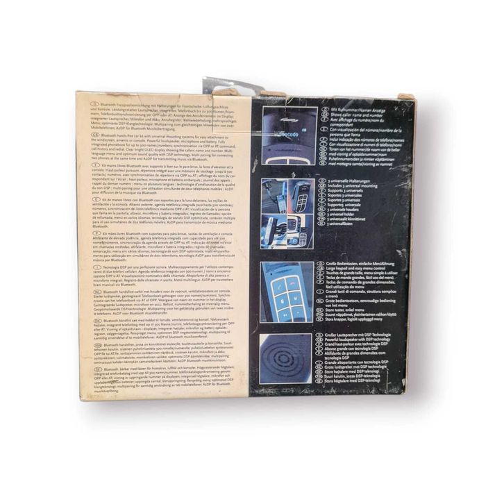 Seecode Vision–Kit Bluetooth Mãos-Livres Universal p/ Auto (Alemanha)