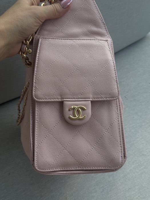 Skórzana Chanel midi 25