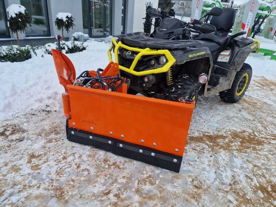 Pług do śniegu Pług śnieżny składany LEKKI 2,22 moc. TUZ/OD RĘKI