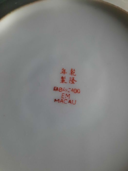 Vendo fruteira de porcelana asiatica antiga
