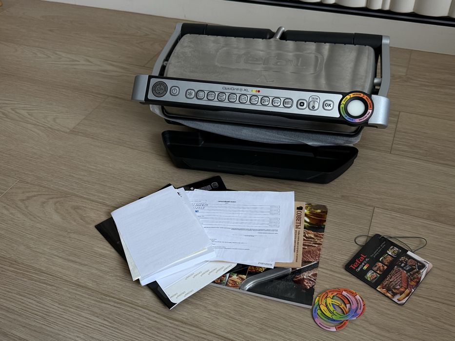 Електрогриль притискний Tefal OptiGrill+ XL
