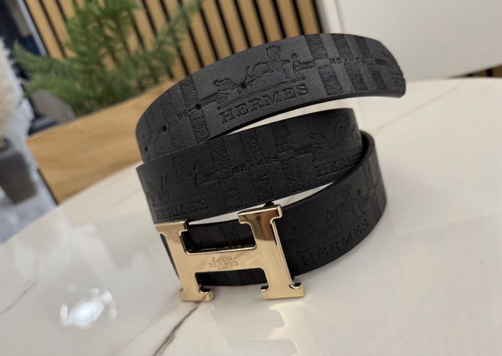 Pasek H Hermes Premium Monogram Nowy