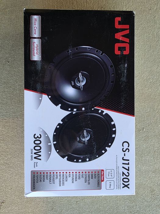 Głośniki JVC 17 cm NOWE kpl