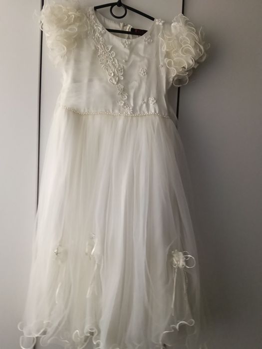 Біле плаття до причастя 9-10 років