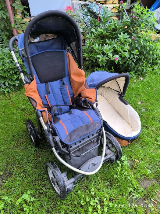 Wózek dziecięcy 2w1 gondola spacerówka