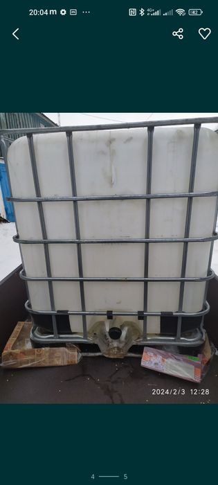 Еврокуб в каркасе чистый