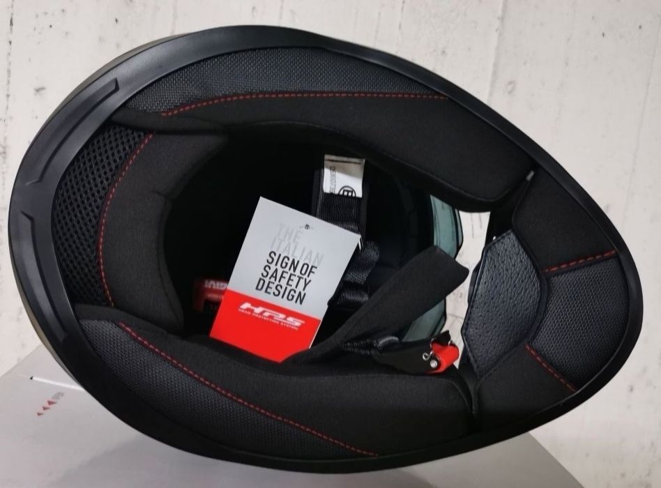 Capacete Integral Givi 50.6 Stoccarda Nero Rosso ( NOVOS )