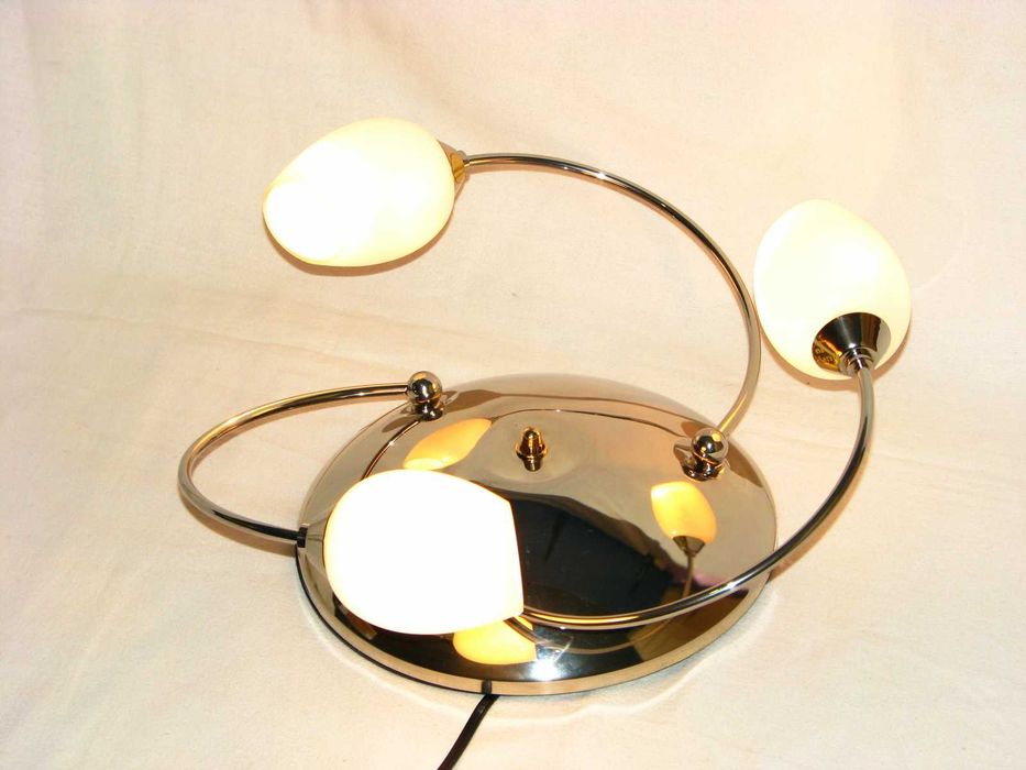 Lampa Sufitowa Okrągła 3 Punktowa Plafon Ruchoma Żyrandol Halogenowa