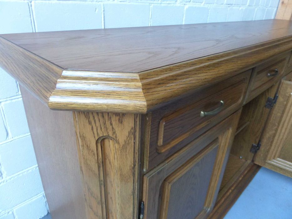 duża komoda dębowa szafka  prowadnica stan BDB wysyłka dowóz
